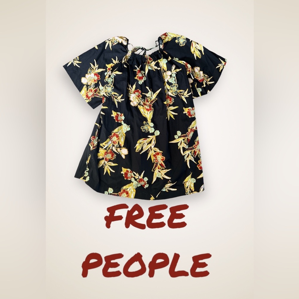 Free People Jodie Printed Tunic/Mini Dress